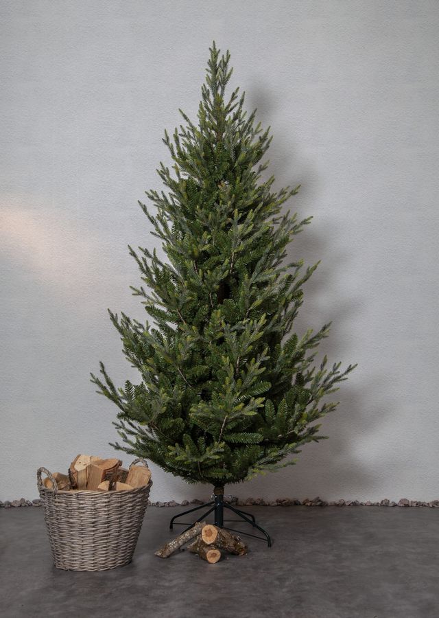 Künstlicher Weihnachtsbaum Uppsala - Grün, keine Lämpchen, 210cm Höhe