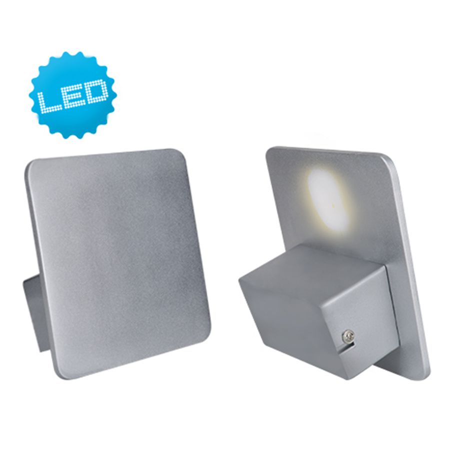 LED Wandleuchte Stan - LED fest verbaut, 3000K, warmweiss