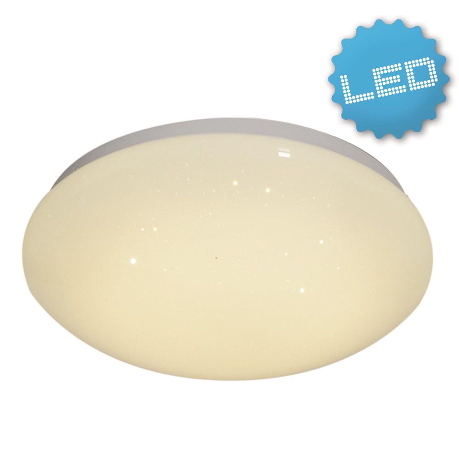 LED Deckenleuchte d: 26cm Como - LED fest verbaut, 3000K, warmweiss