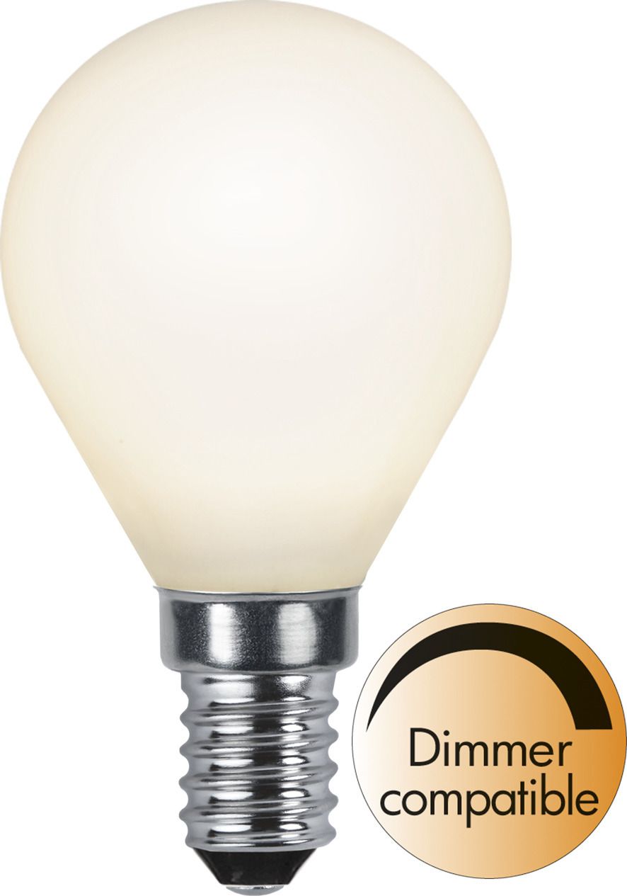 LED Leuchtmittel E14 P45 Opaque Filament RA90 - E14, 450Lm, 5W, 230V