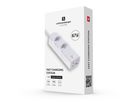67W GaN Fast Charging Station - 2x T13, Out: USB-C1/ C2/ C3: 67W PD, C1+C2 shared: 45W + C3: 20W, USB-A: 5W, GaN, 2m Kabel, weiss
