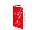 USB-A to USB-C 3.0 Cable - 1.2m - USB-A to USB-C 3.0 Cable, 1.2m, grau
