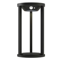 Solarleuchte MARKAB - 3.7V DC, 5.88W, 600lm, 3000K, CRI 80, 110°, schwarz, D=160mm, H=300mm
