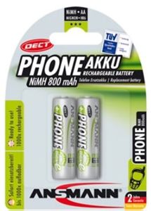 NiMH Akku Mignon AA 800 mAh maxE - 2er Blister