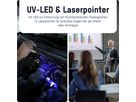 Stiftleuchte Penlight 4in1R - 600lm, IP20, Schwarz