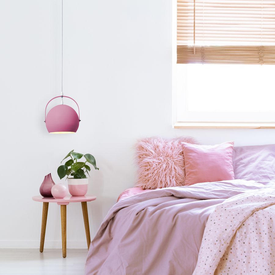 Pendelleuchte Colorado pink D: ca. 25 cm - E27, 40W, IP20