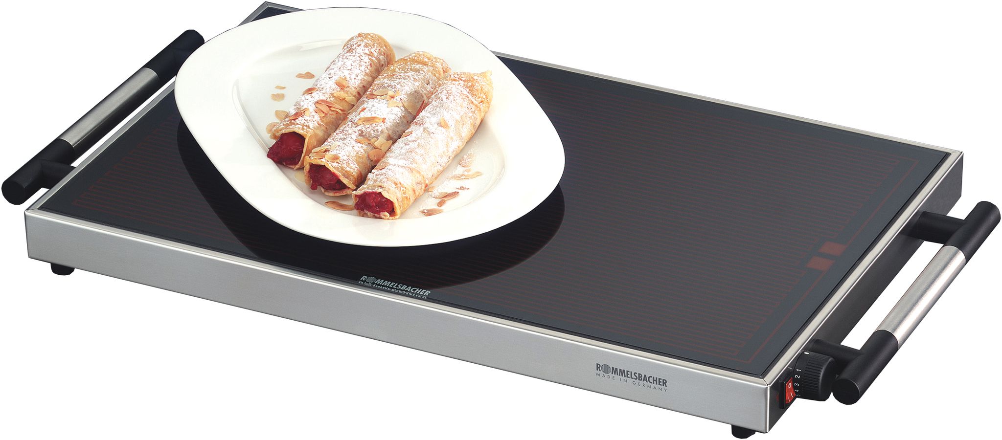Piastra riscaldante Gastro, WPR 305/E - Warmhalteplatte , Edelstahl, 300W