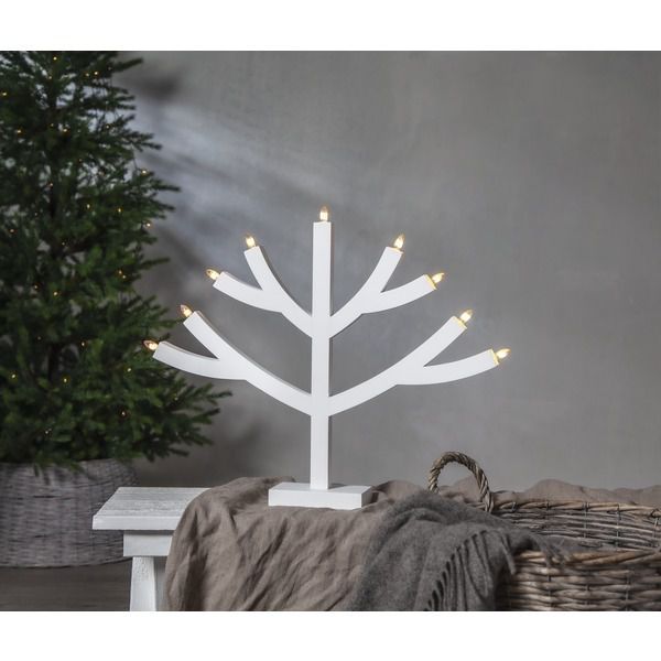 Kerzenständer  Grene - IP20, Warmweiss, 9 LED