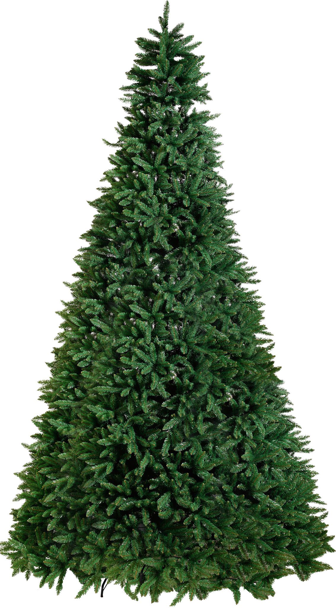 Weihnachtsbaum Calgary - Grün, keine Lämpchen, 360cm Höhe