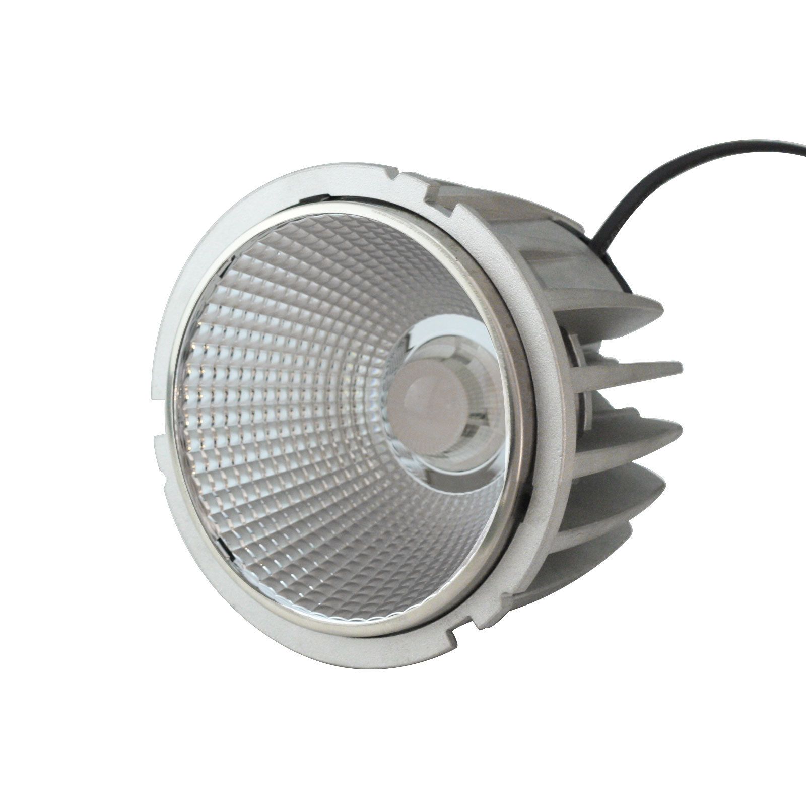 Faretto da incasso a LED Camelion 4000K - 10-28W, 1165-3265lm, 4000K, IP20, CRI 80, 60°, silber, dimmbar, D=110mm, H=84mm