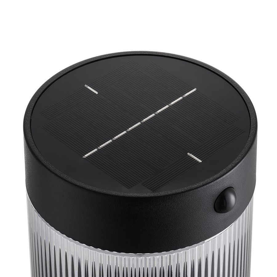 Wegleuchte COUPAR Solar - LED-Modul 3.2W, IP44, schwarz
