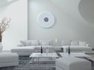 LED Deckenleuchte Porto mit Kristalleffekt d: 48cm - LED fest verbaut, 2700-6500K, warm-kaltweiss