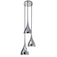 3-er Pendelleuchte Style - E27, 120W, IP20