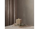 LED Pillar Kerze Flamme Dot - Indoor, Beige, 12.5 cm höhe, Timerfunktion