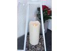 LED Pillar Kerze Paul - Outdoor, Beige, 23cm Höhe, Timerfunktion
