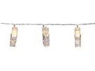 Lichterkette Clippy - IP20, Warmweiss, 10 LED