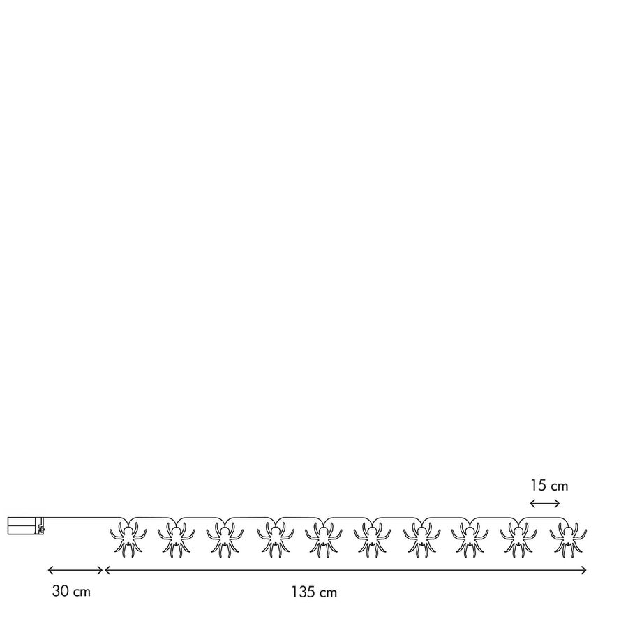 Lichterkette Spider - IP20, LED