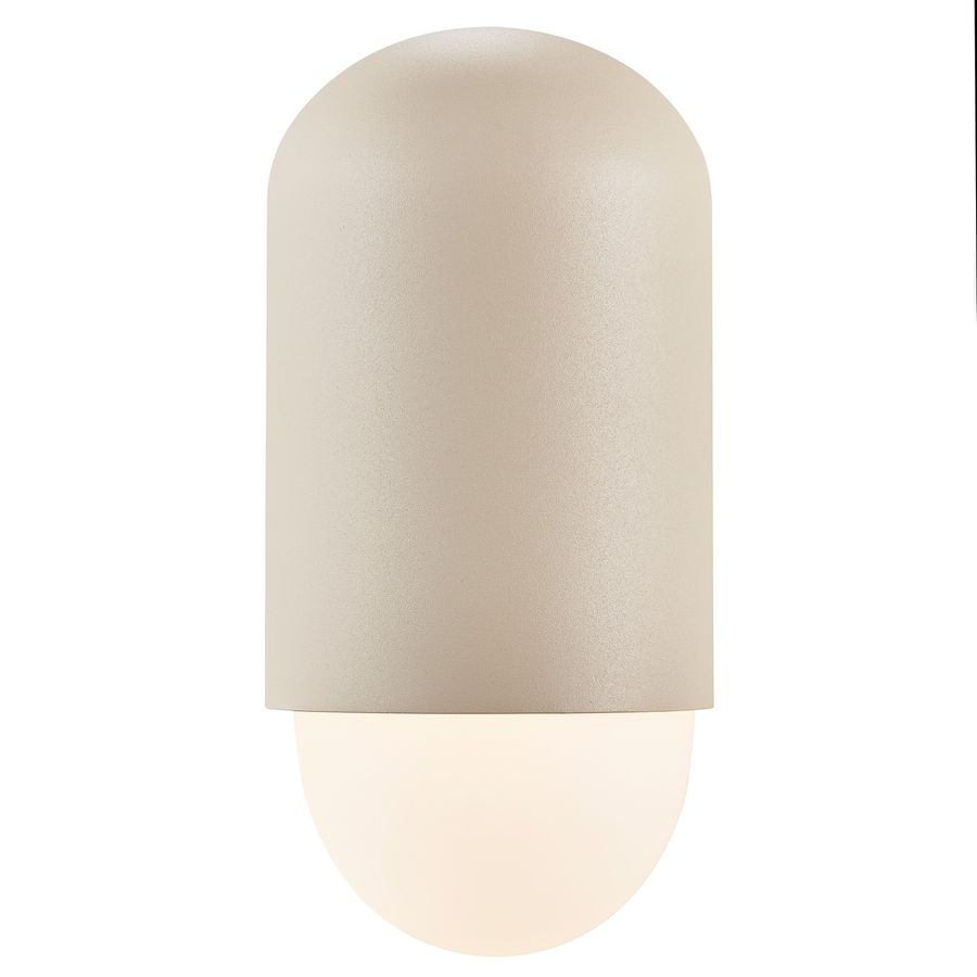 Wandleuchte Heka - E27, IP54, Beige
