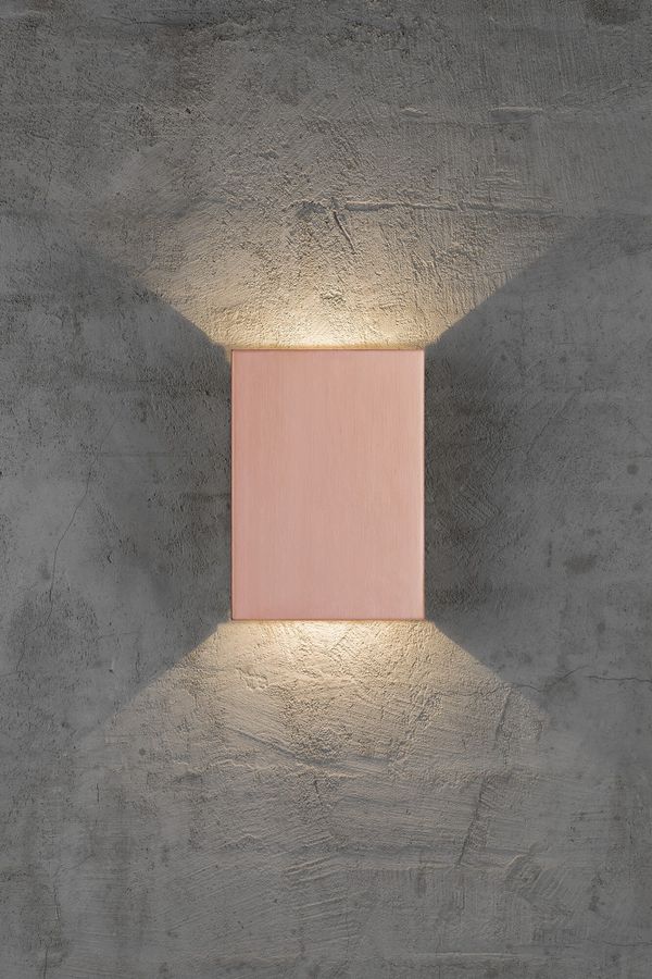 Fold 15, Wandleuchte, Kupfer - LED Modul, 10W LED, IP54