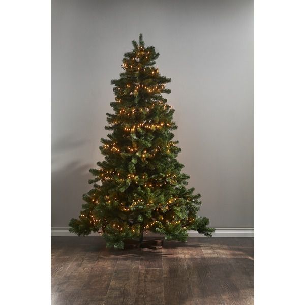 Künstlicher Weihnachtsbaum Vidaby - Grün, keine Lämpchen, 210cm Höhe