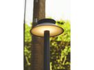Solar-Pollerleuchte Justina Antrazit - 5W, 3000K, 400lm, IP44