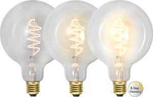 Lampada a led E27 G125 Decoled Spiral Clear 3-step - E27, 270Lm, 2100K, 4W, 230V
