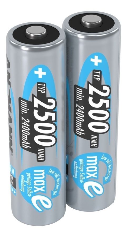 NiMH Akku Mignon AA Typ 2500 - Akku NiMH, AA, 1.2V, 2400 mAh