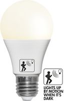 LED Leuchtmittel E27 A60 Sensor opaque - E27, 470Lm, 2700K, 4.8W, 230V