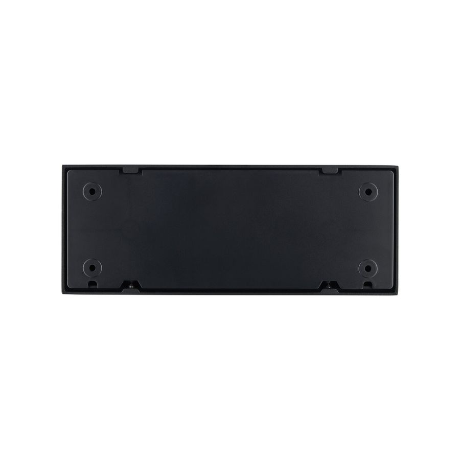 Wandleuchte Marcellio Solar  Schwarz - 5W, LED-Modul, IP54