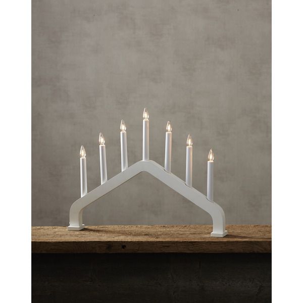 Kerzenleuchter House - IP20, Weiss, Warmweiss