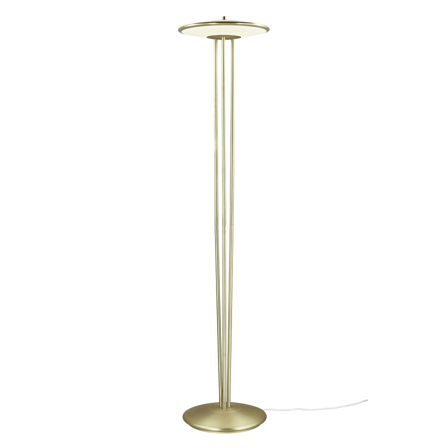 Blanche, Stehleuchte, Messing - LED-Modul 15W, 1080lm, IP20
