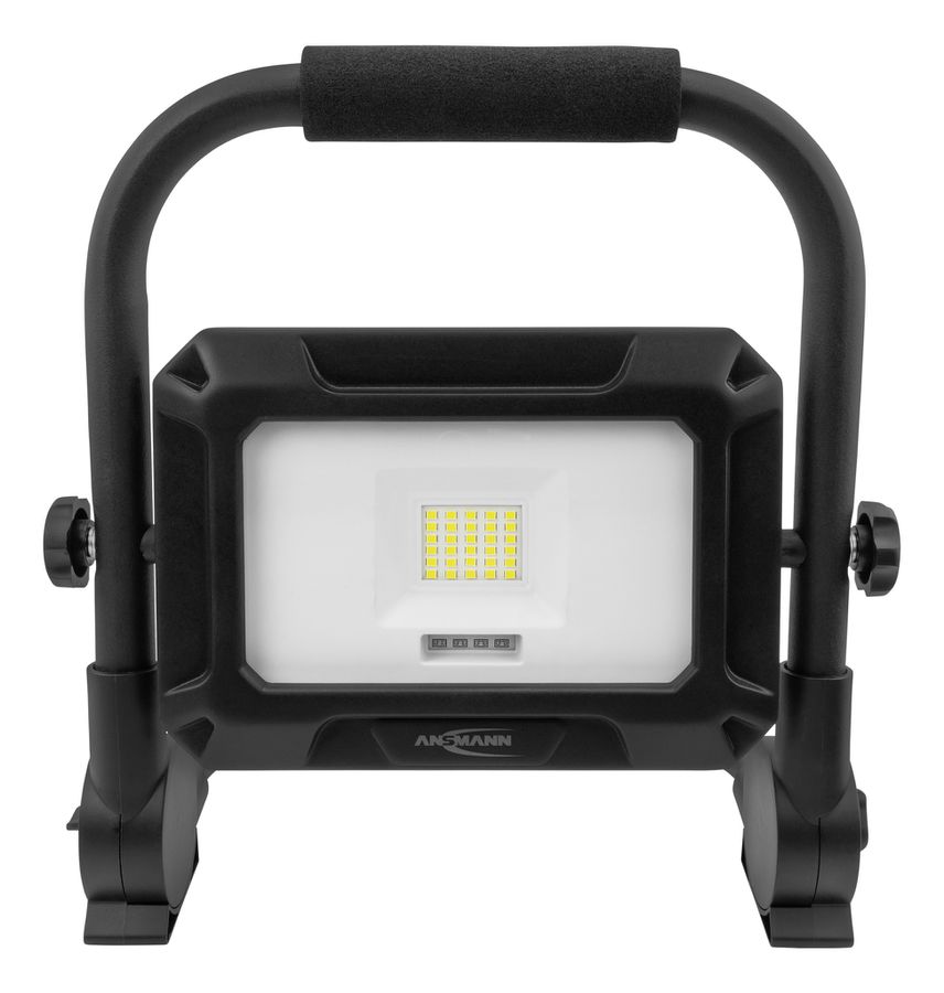 Arbeitsstrahler FL20W-R wiederaufladbar 20 W - Akku LED Baustrahler 20W, 2000 Lumen