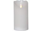 LED Pillar Kerze Glow - Indoor, Weiss, 15cm Höhe, Timerfunktion