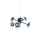 LED Pendelleuchte DISCUS L/B: 50,5 cm - LED fest verbaut, IP20, 48W, 230V