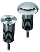 LED Bodeneinbaustrahler STORMY - 12V DC, 3W, 130lm, 2700K, IP67, CRI 80, 43°, dunkelgrau/alu., dimmbar, D=50mm, H=75mm, BL=40mm