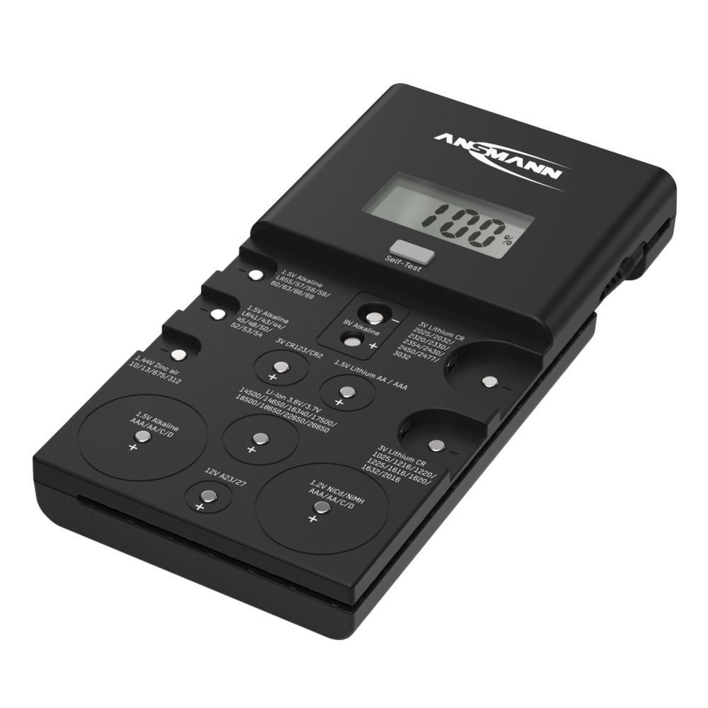 Dispositif de test Energy Check LCD - für AA/AAA/C/D/9V