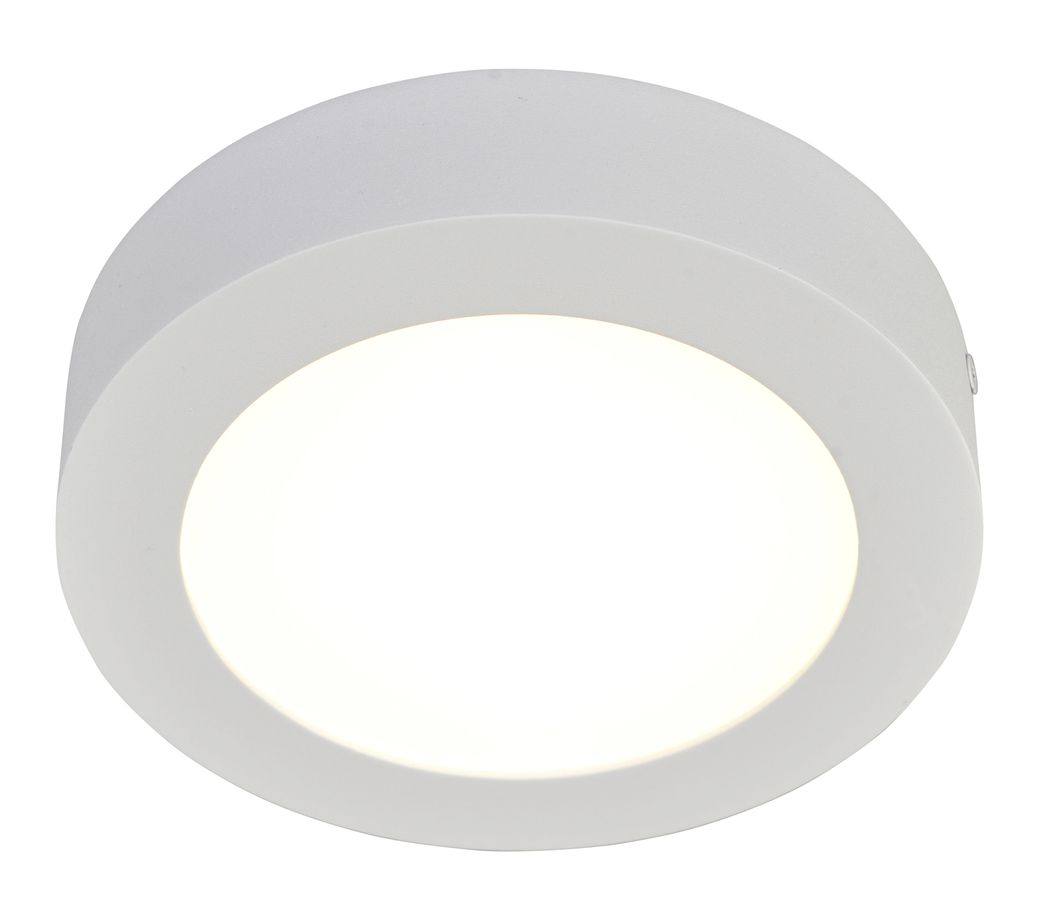 LED Deckenleuchte Simplex d: 12cm - LED fest verbaut, 3000K, warmweiss