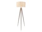 Stehleuchte  SELMAR  H: 150cm beige - IP20, E27, Beige