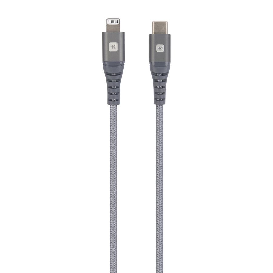 USB-C to Lightning Cable - 2m - USB-C to Lightning Cable, 2m, grau