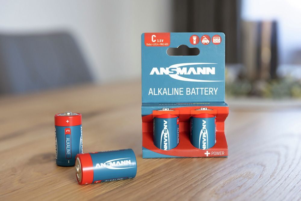 Alkaline Batterie Baby C / LR14 - 2er Blister