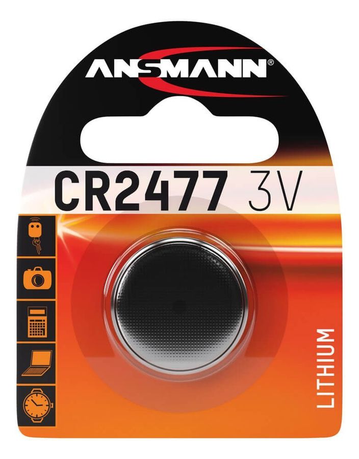 Lithium cella a bottone CR2477 - 1er Blister