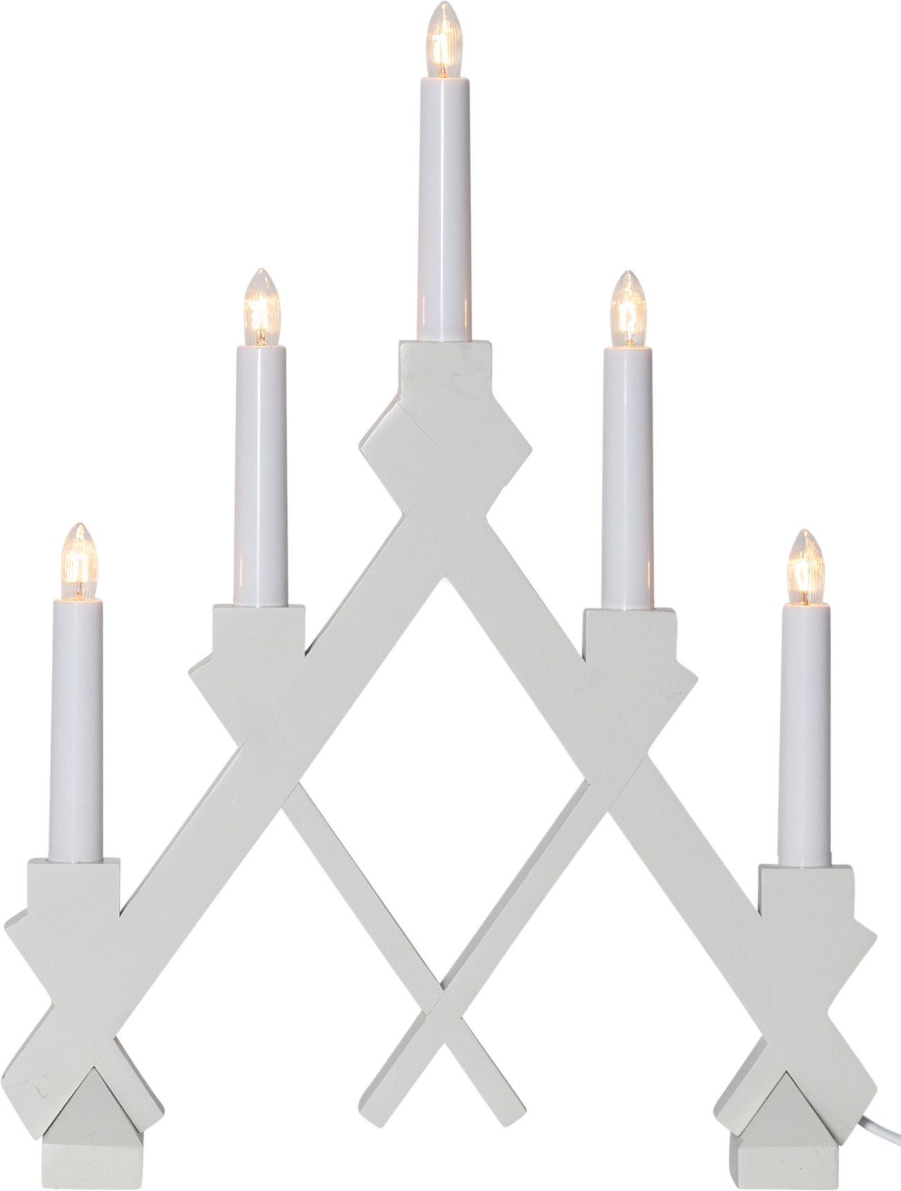 Kerzenständer  Rut - IP20, Warmweiss, 5 LED