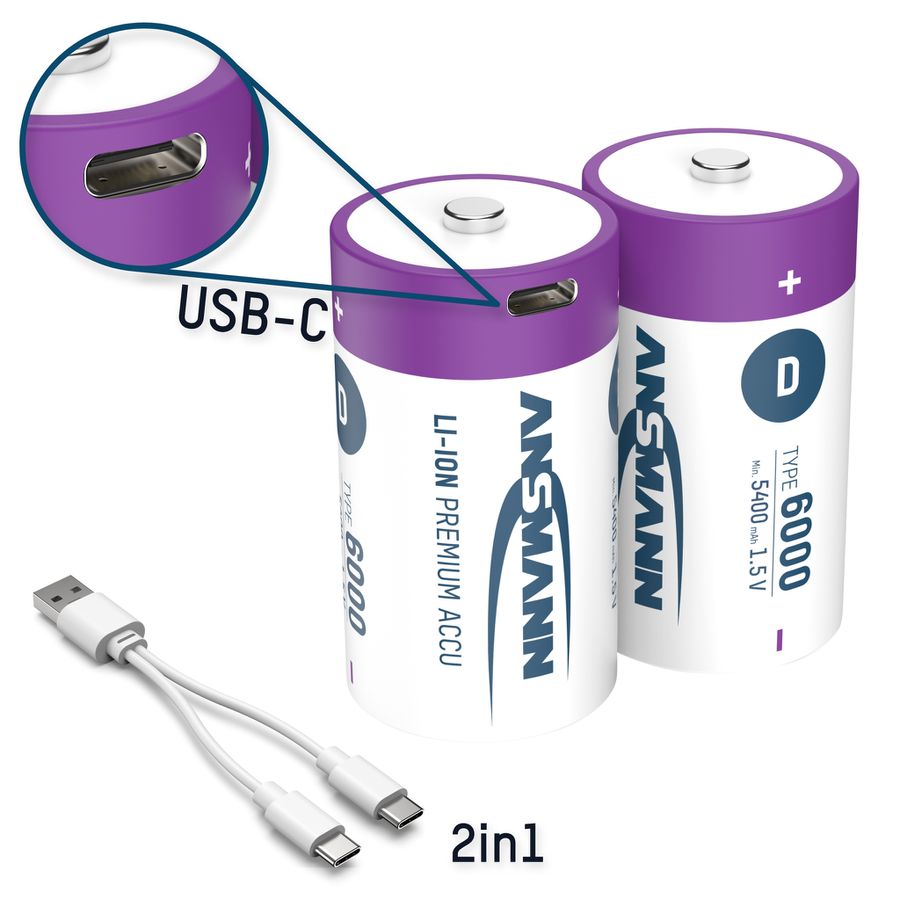 NiMH pile rechargeable Micro AAA 550mAh, 2er blister - 2er Kartonage