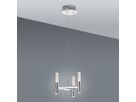 LED-Krone 3flg. d: 28,4cm Up/Down Castle - LED fest verbaut, 3000K, warmweiss