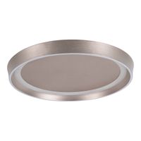 LED-CCT Deckenleuchte  LEVIAN  : 49cm champagne - IP20, LED-Modul, Nickelmatt
