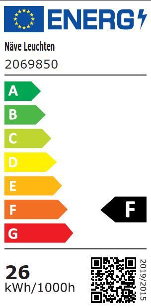 LED-Stehleuchte Belleza h: 140cm - IP20, 27W, 2800lm, 2880K, 230V