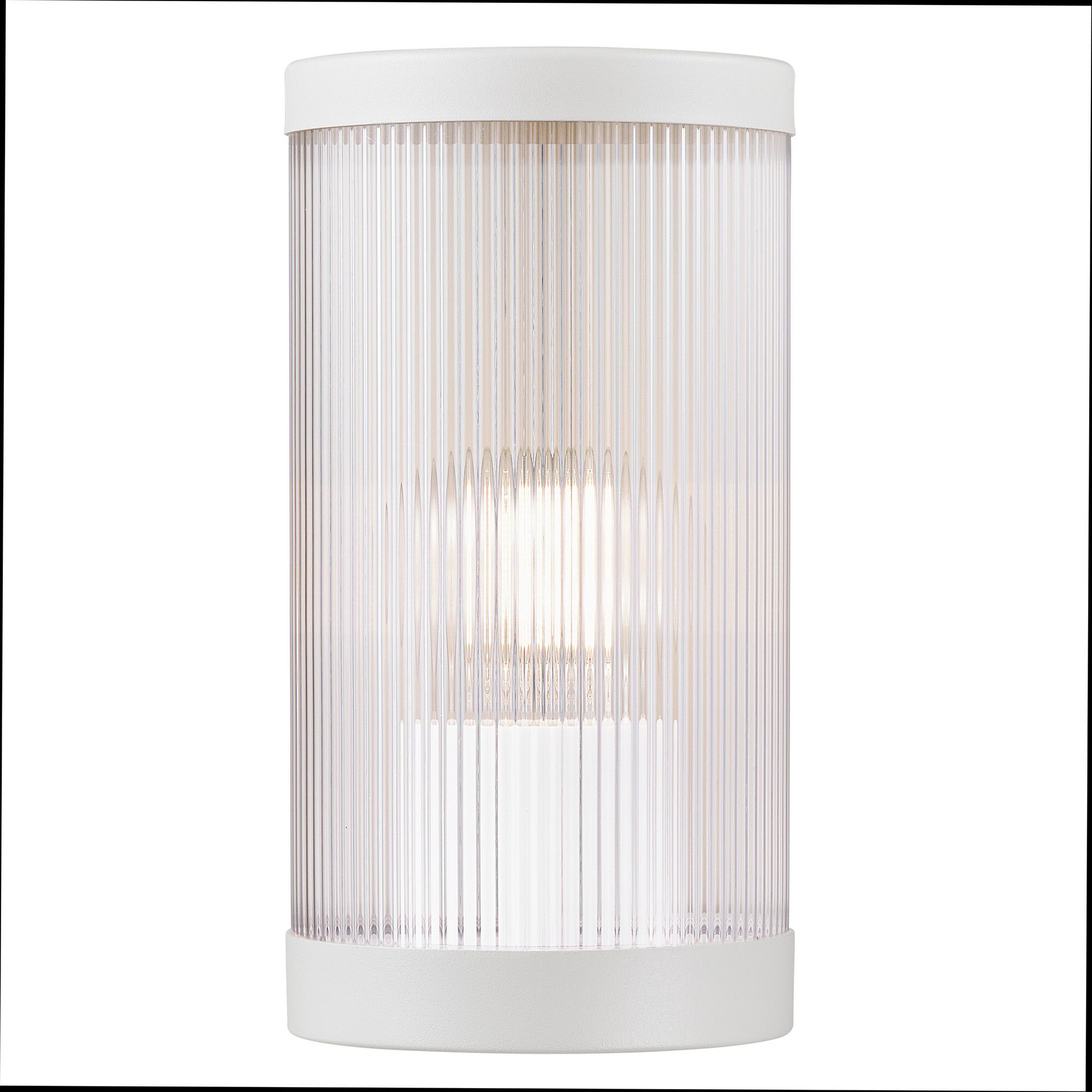 Wandleuchte COUPAR - 1xE27 (exklusiv), max.25W, IP54, schwarz, dimmbar (optional Leuchtmittel), D=130mm, H=250mm