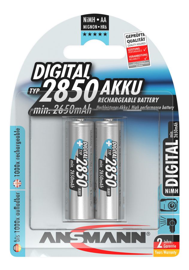 Photo NiMH Akku Mignon AA - Akku NiMH, AA, 1.2V, 2400 mAh