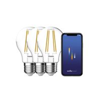 LED-Leuchtmittel Smart E27, A60, 650lm , 3-pk. - LED-Leuchtmittel Smart E27, A60, 650lm , 3-pk.
