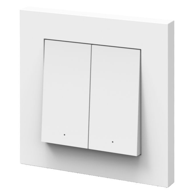 SMART+ smarter magnetischer Wandschalter 2-Tasten - Funk-Schalter Switch